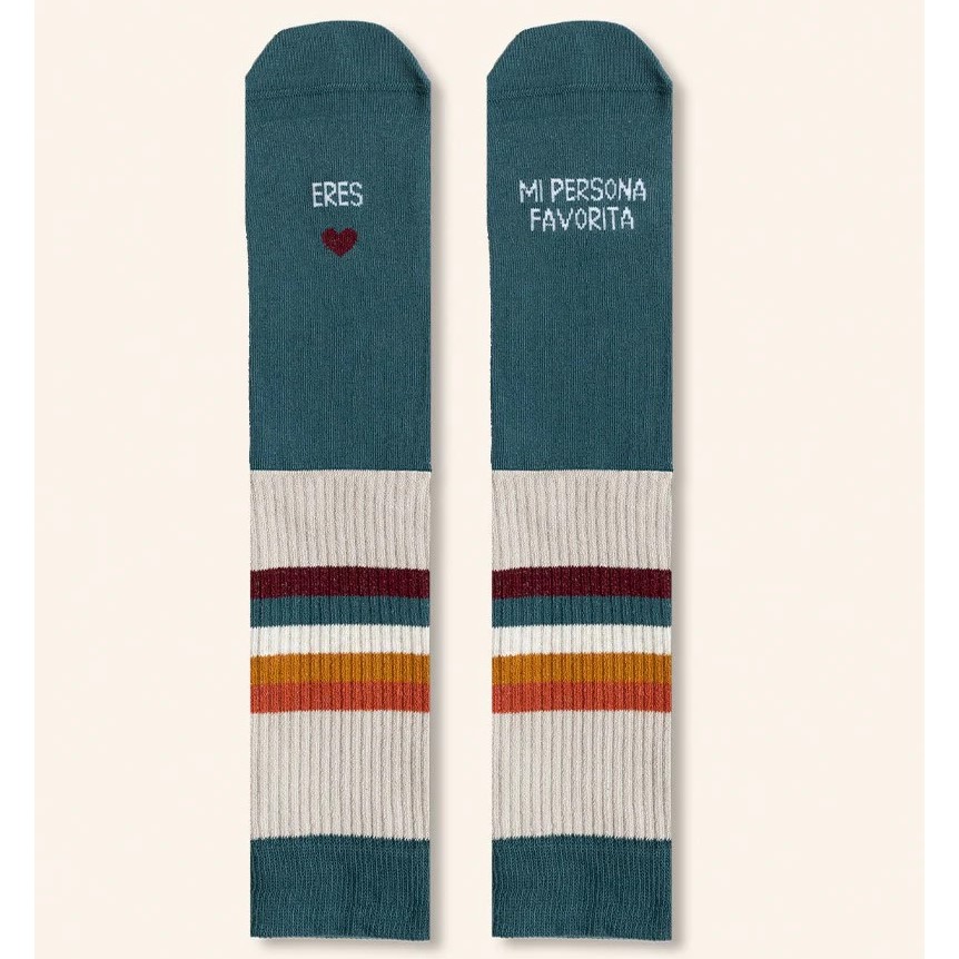 Calcetines Mi persona favorita (azul)