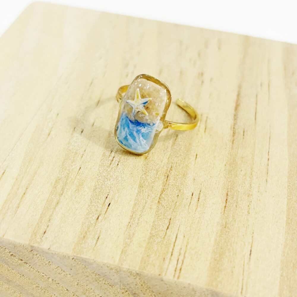 Anillo resina Mar