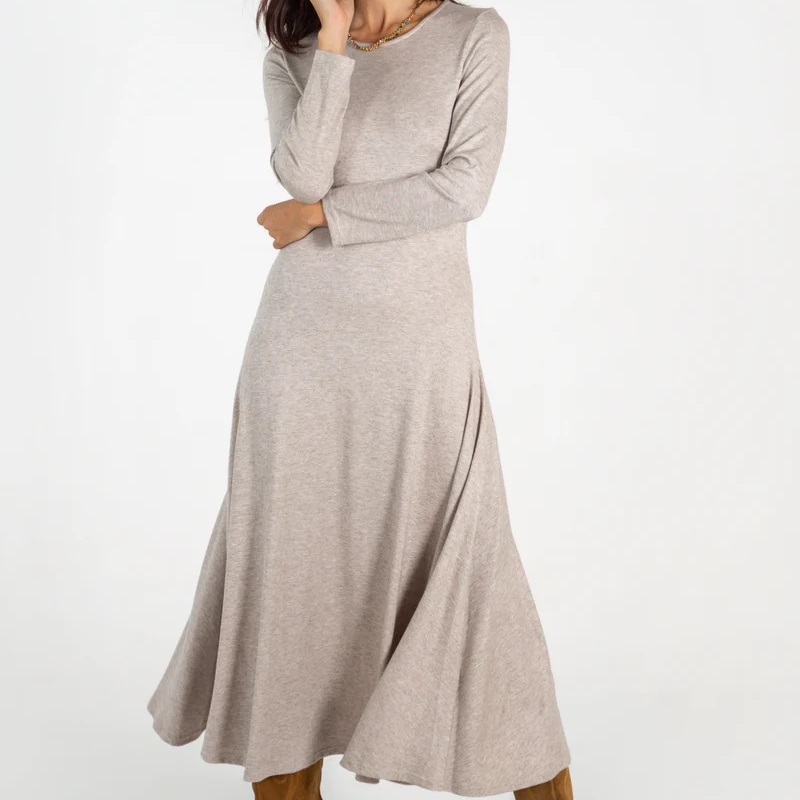 Vestido Emilia beige