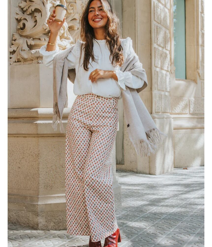 Alternative view of Foulard cashmere (verde medio)