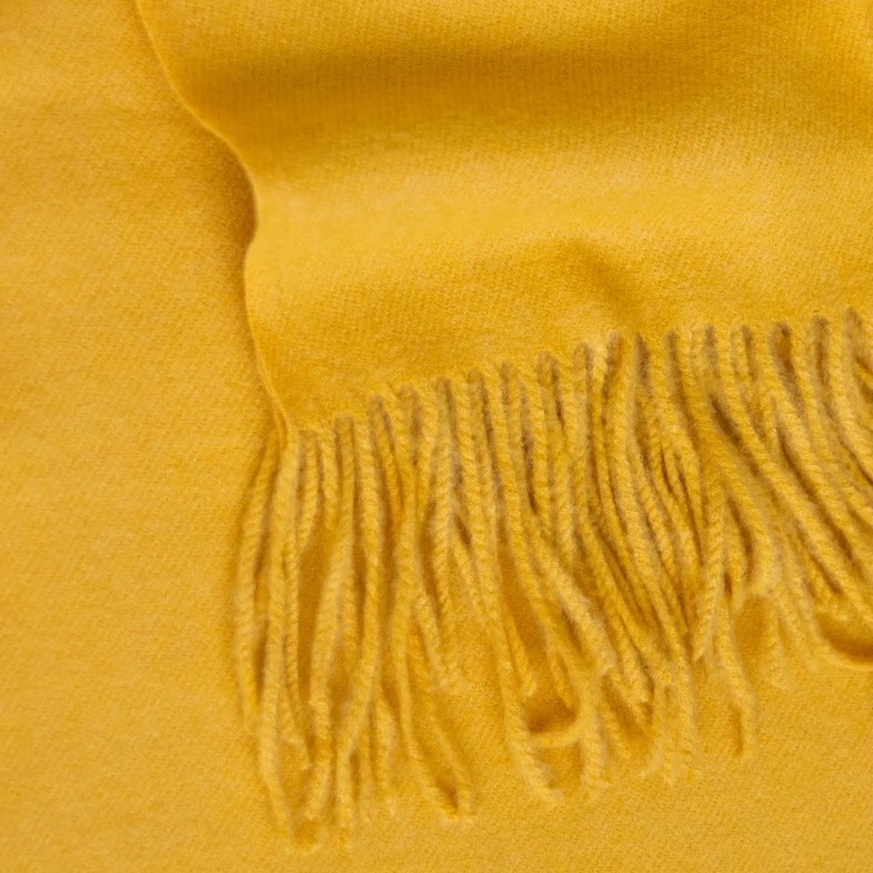 Foulard cashmere (mostaza)