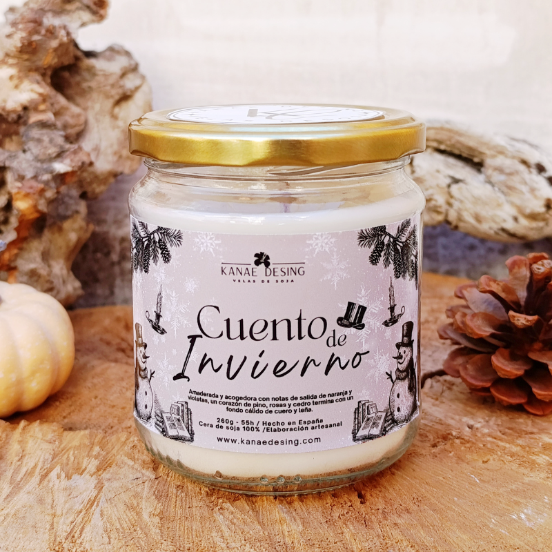 Alternative view of Vela aromática 260g y 150g "Cuento de invierno"