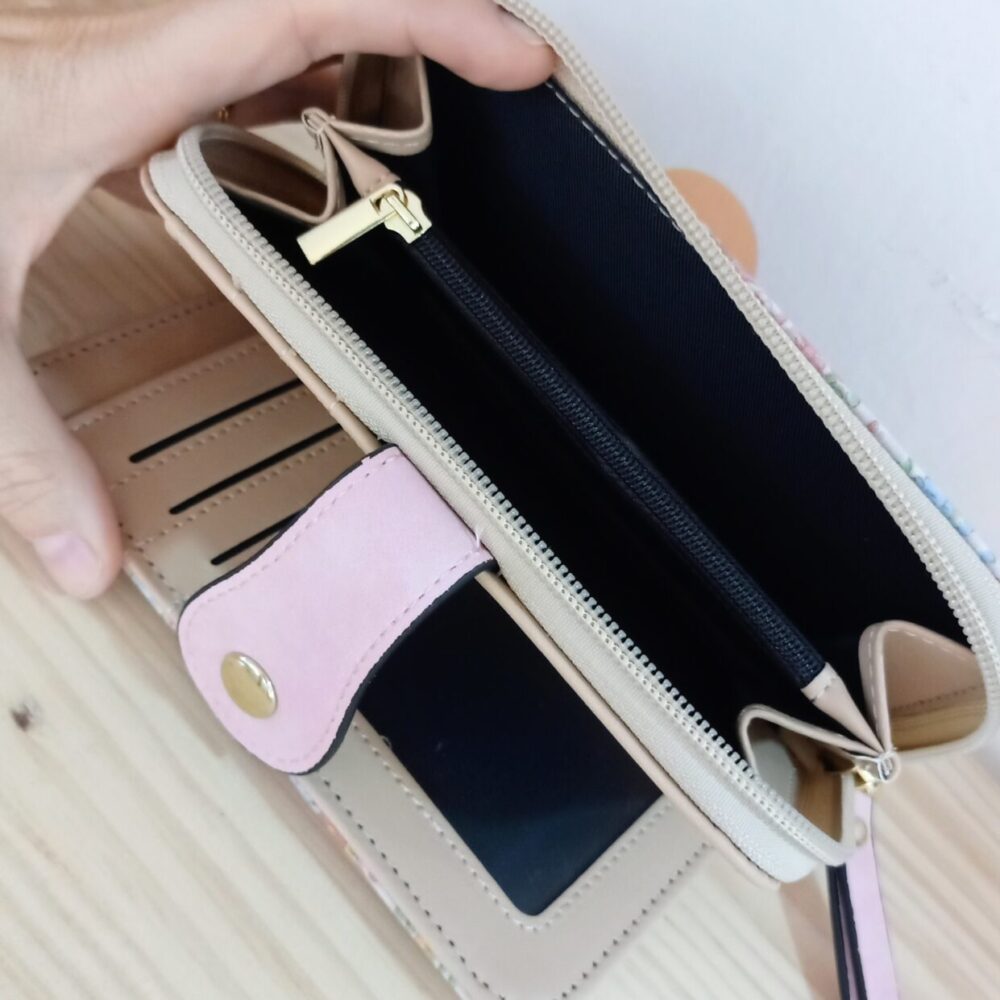 Alternative view of Billetera flores liberty (mint)