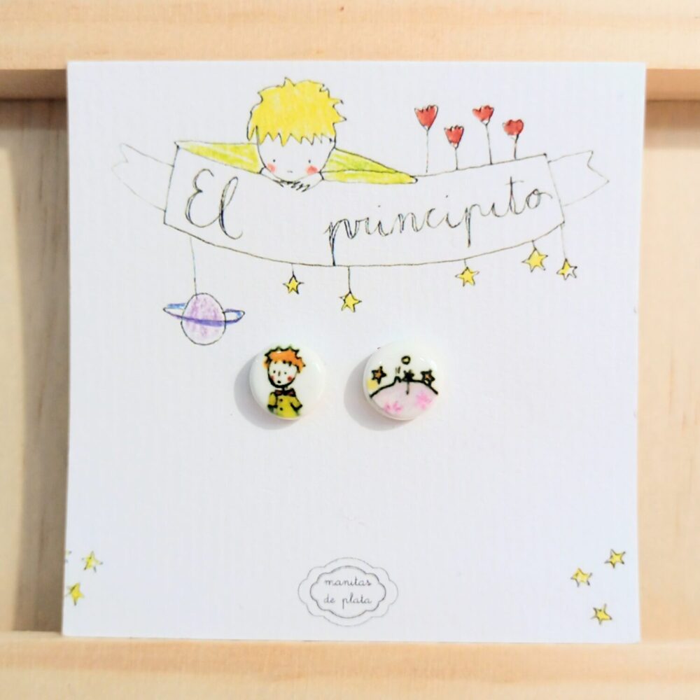 Pendientes lenteja El Principito