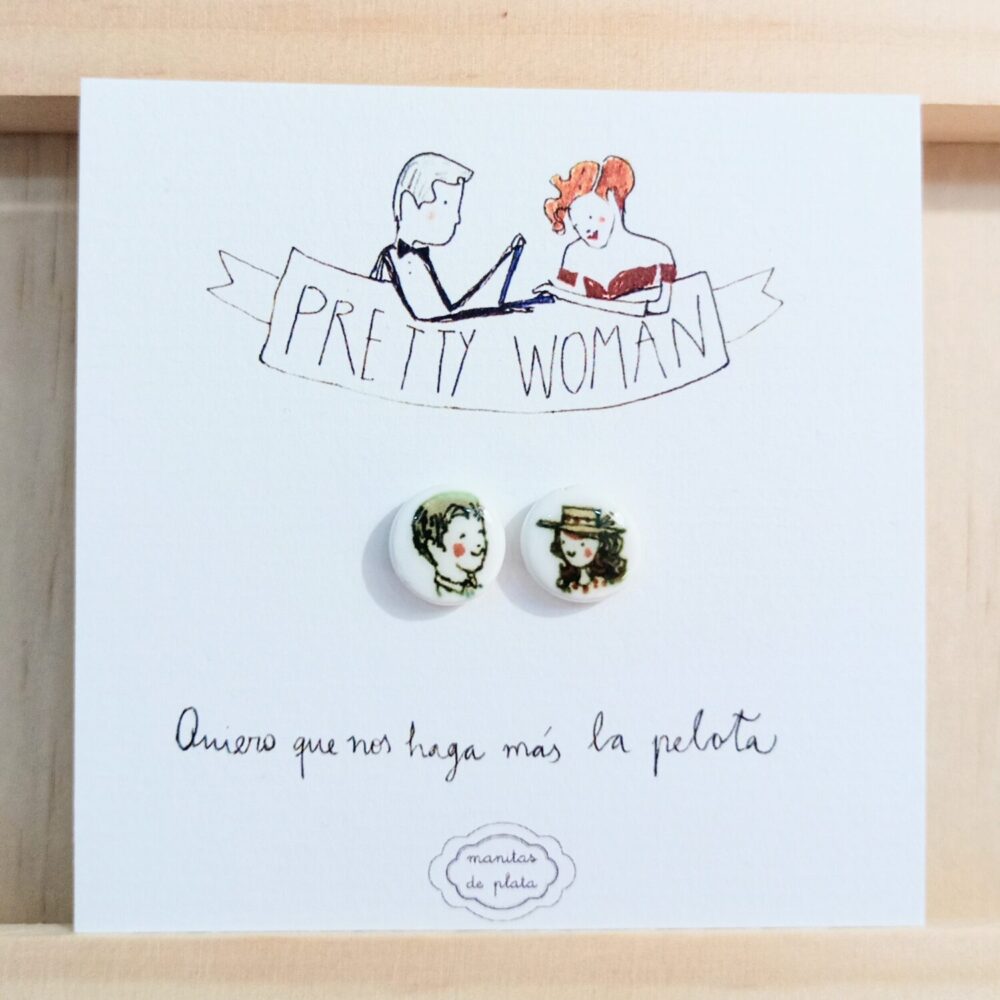 Pendientes lenteja Pretty woman