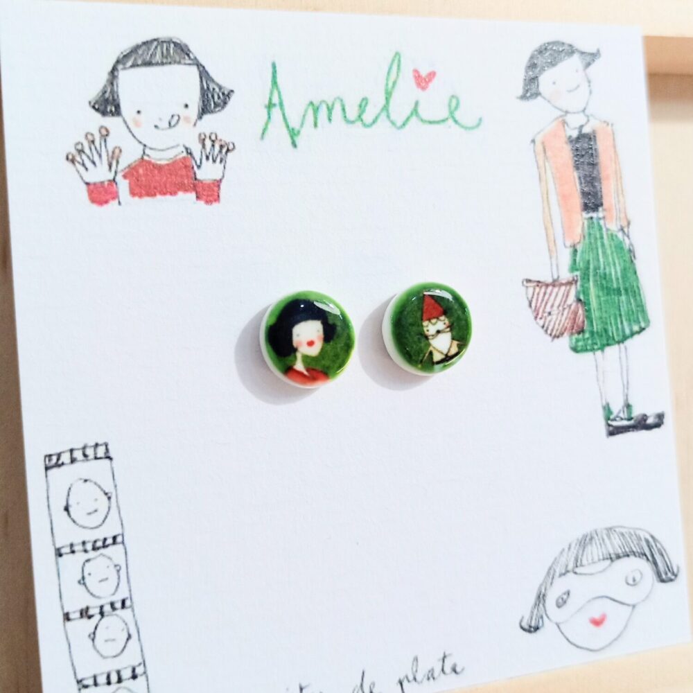 Pendientes lenteja Amelie