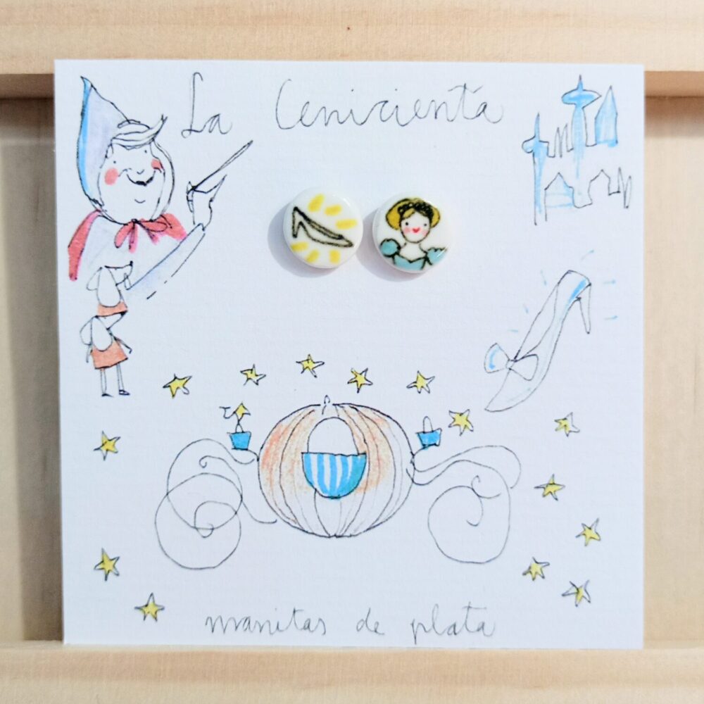 Pendientes lenteja La Cenicienta
