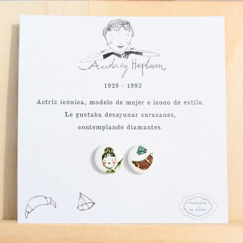 Pendientes lenteja Audrey