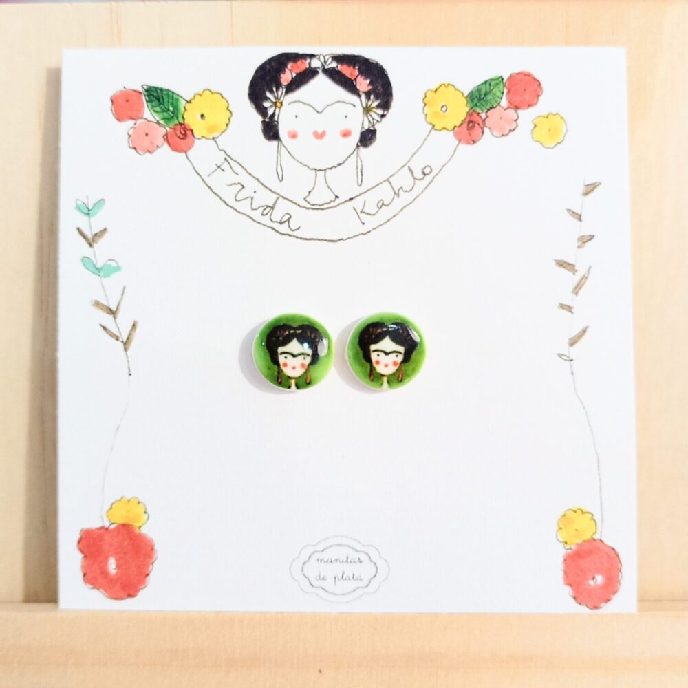 Pendientes lenteja Frida