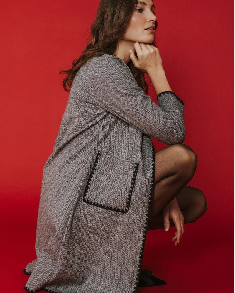 Alternative view of Abrigo Catherine gris