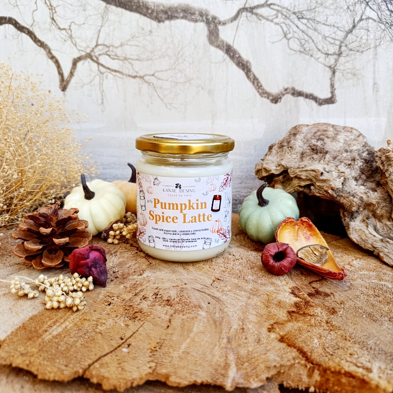 Alternative view of Vela aromática 260g y 150g "Pumpkin spice latte"