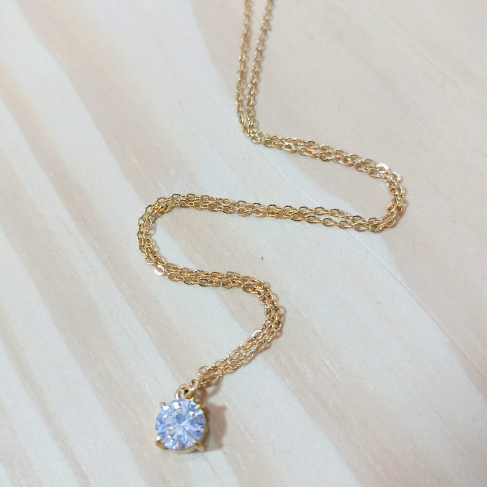 Colgante brillante redondo