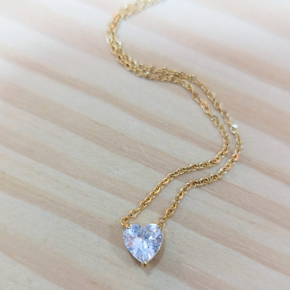 Colgante brillante corazón