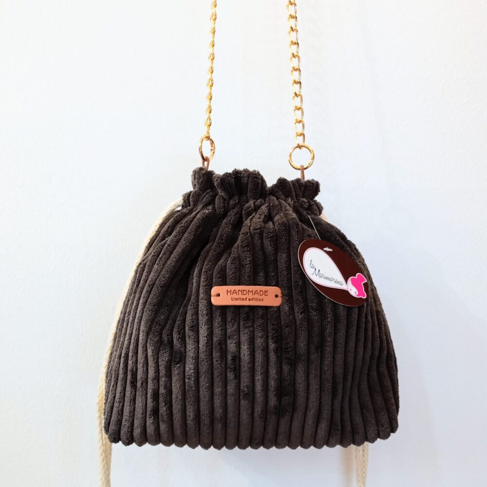 Bombonera pana (marrón chocolate)