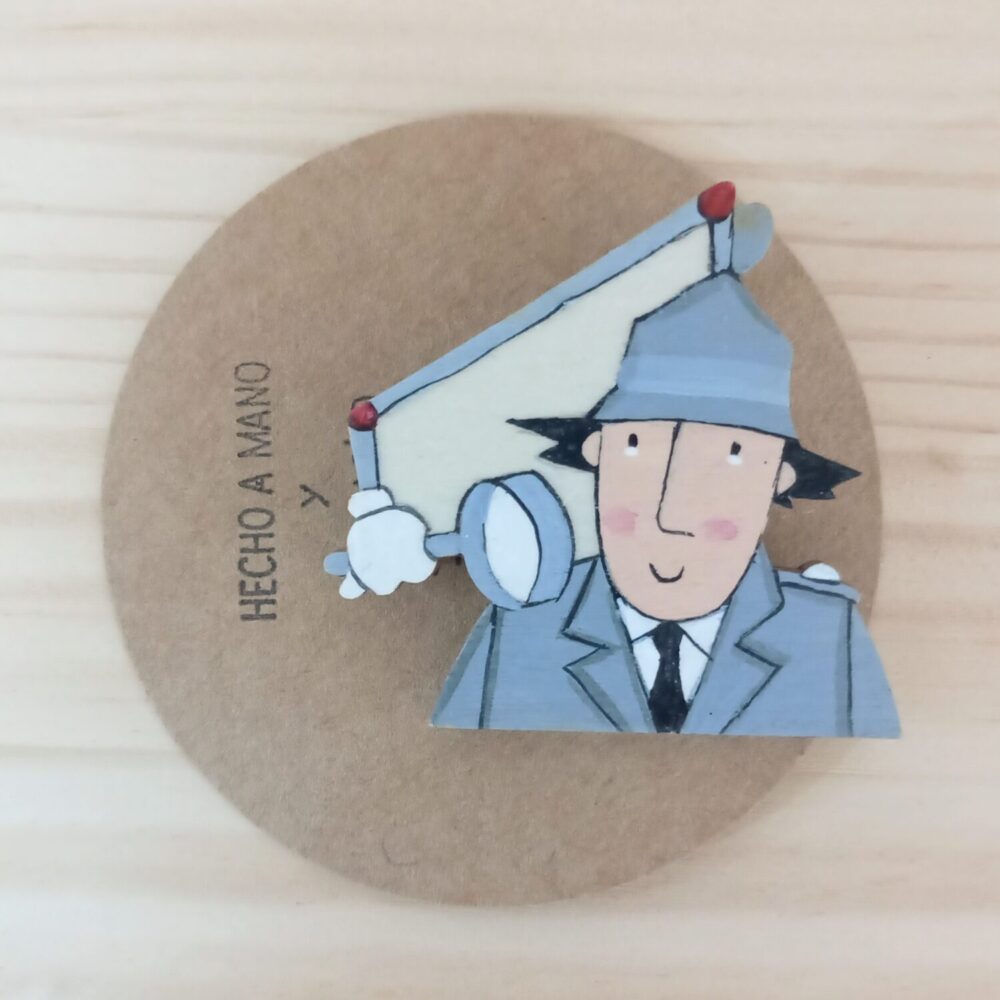 Broche Inspector Gadget