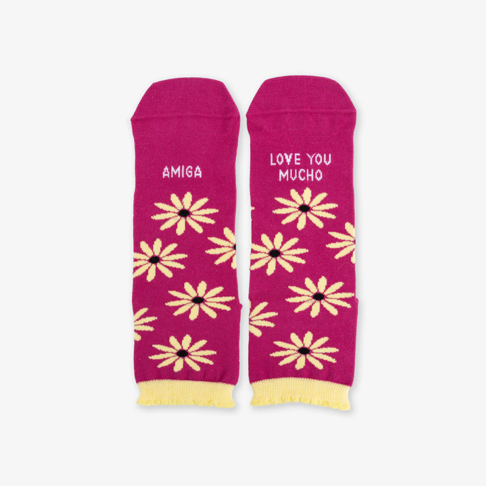 Calcetines "Amiga love u mucho"
