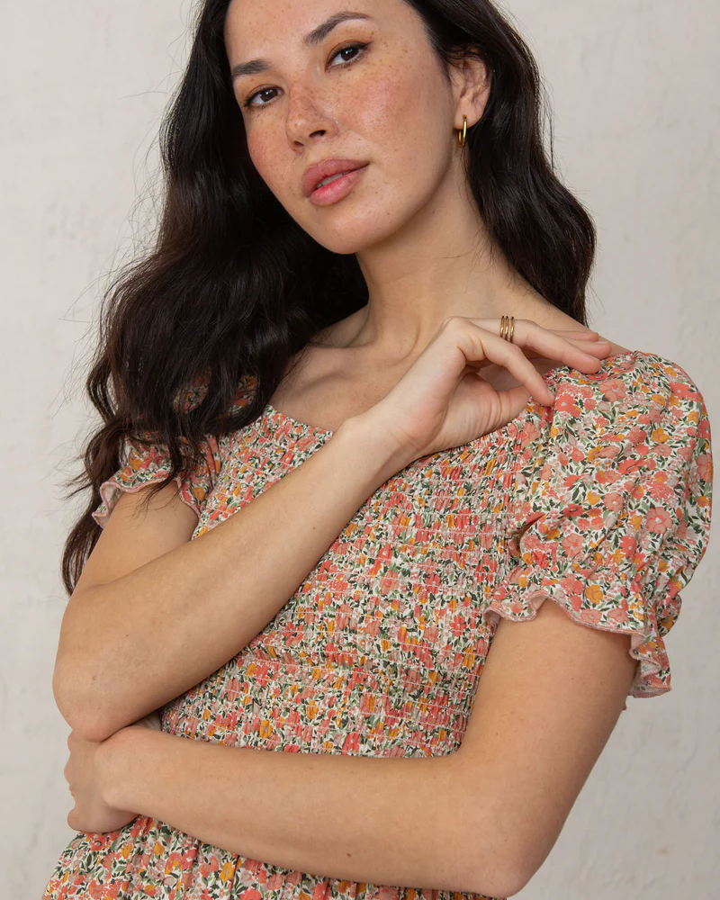 Alternative view of Vestido Catalina flores Liberty