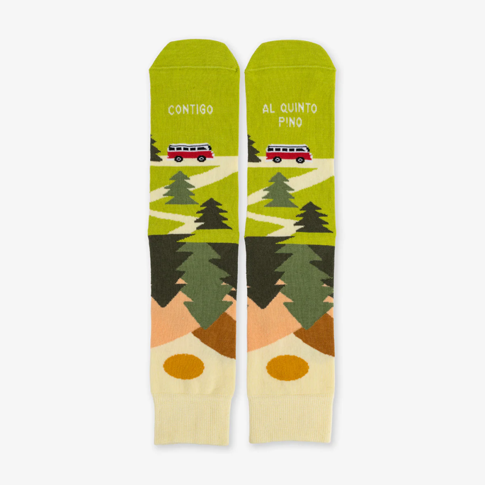 Alternative view of Calcetines "Contigo, al quinto pino" Camper