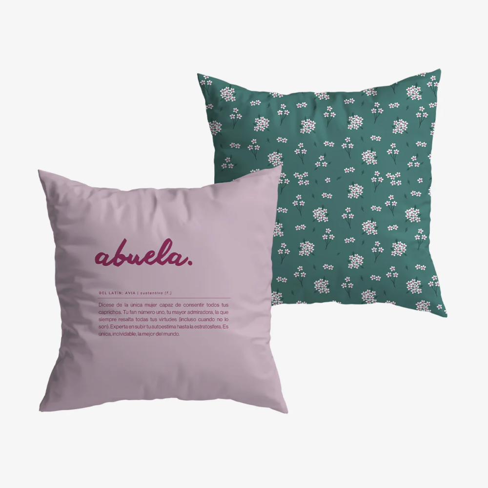 Funda de cojín "Abuela" Spring