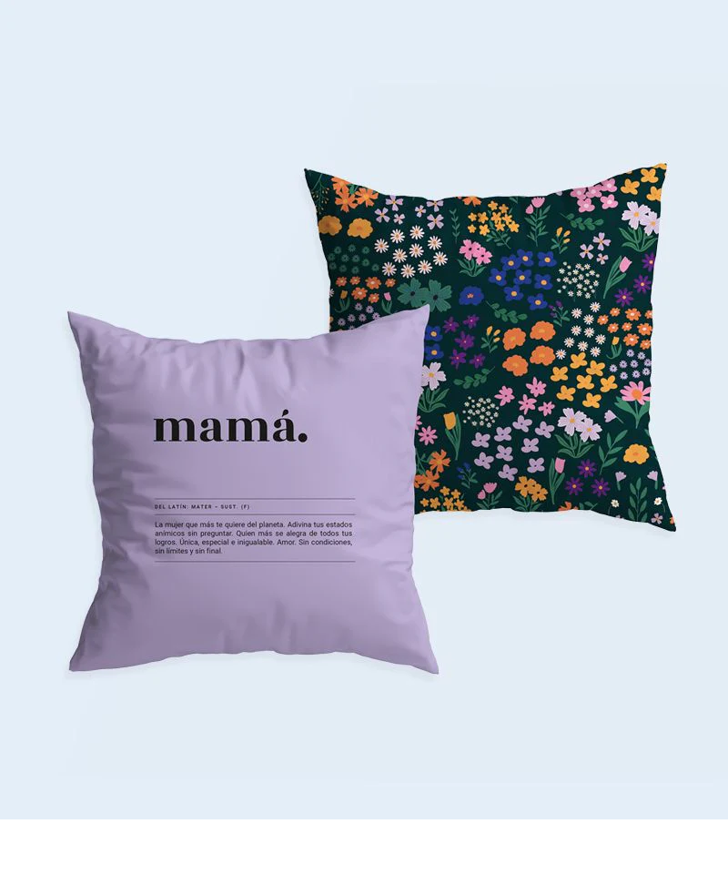 Funda cojín "Mamá"