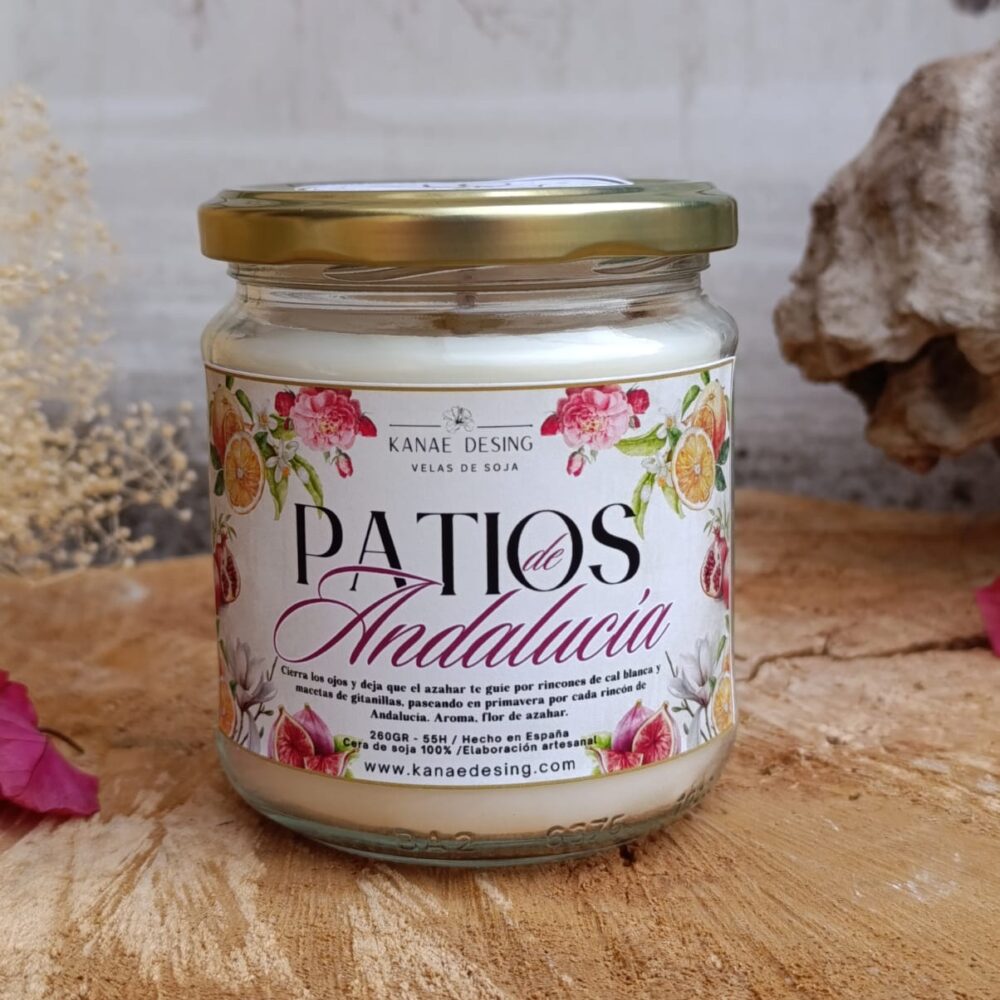 Vela 260g y 150g "Patios de Andalucía"