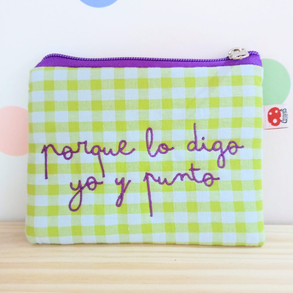 Alternative view of Monedero o Neceser "Porque lo digo yo y punto"