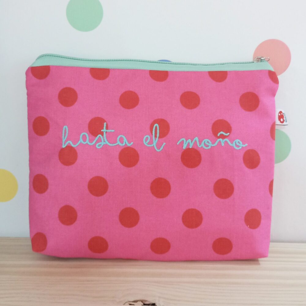 Neceser "Hasta el moño"