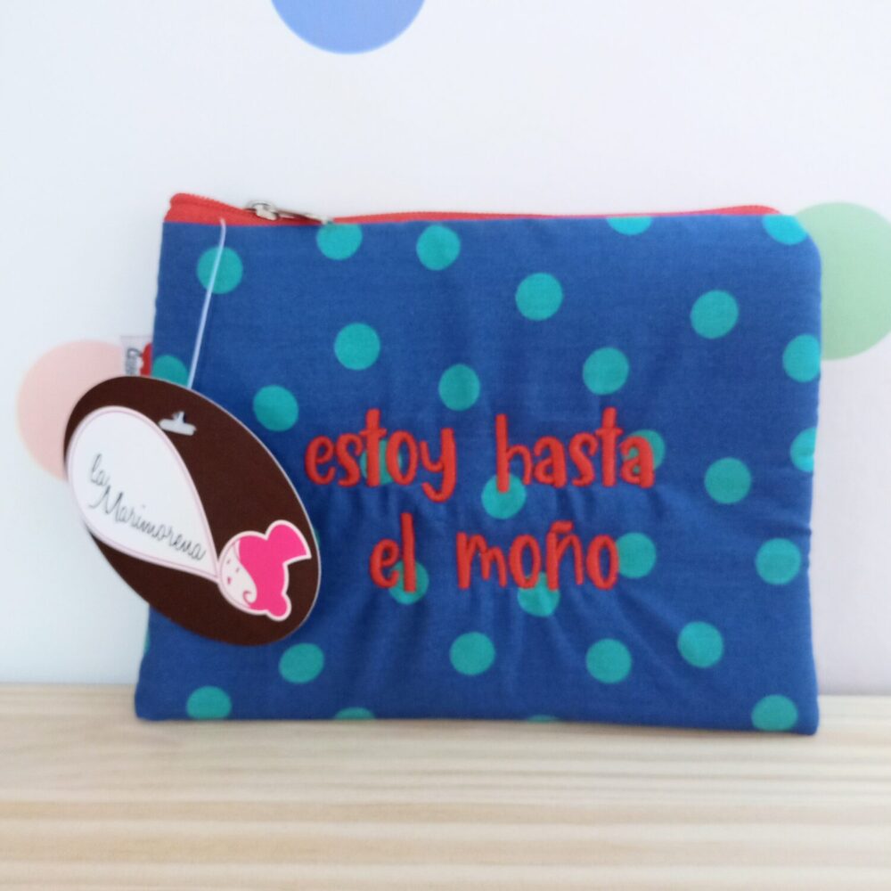 Monedero "Estoy hasta el moño"