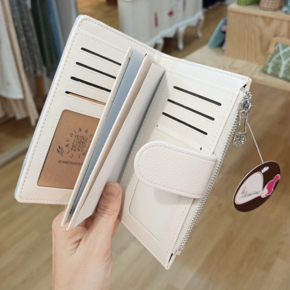 Alternative view of Cartera mediana zaz (rosa y beige)