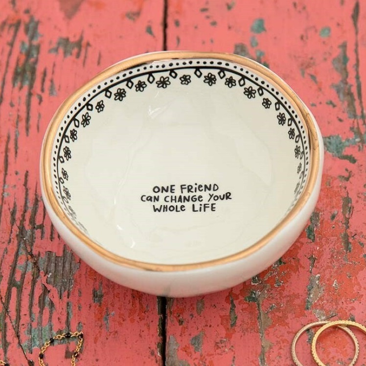 Cuenco Un amigo te puede cambiar la vida