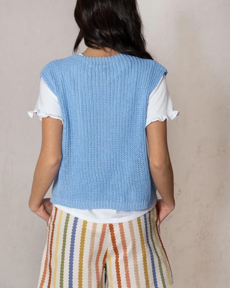 Alternative view of Chaleco Mar (azul)