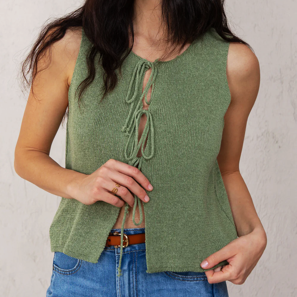 Chaleco María verde