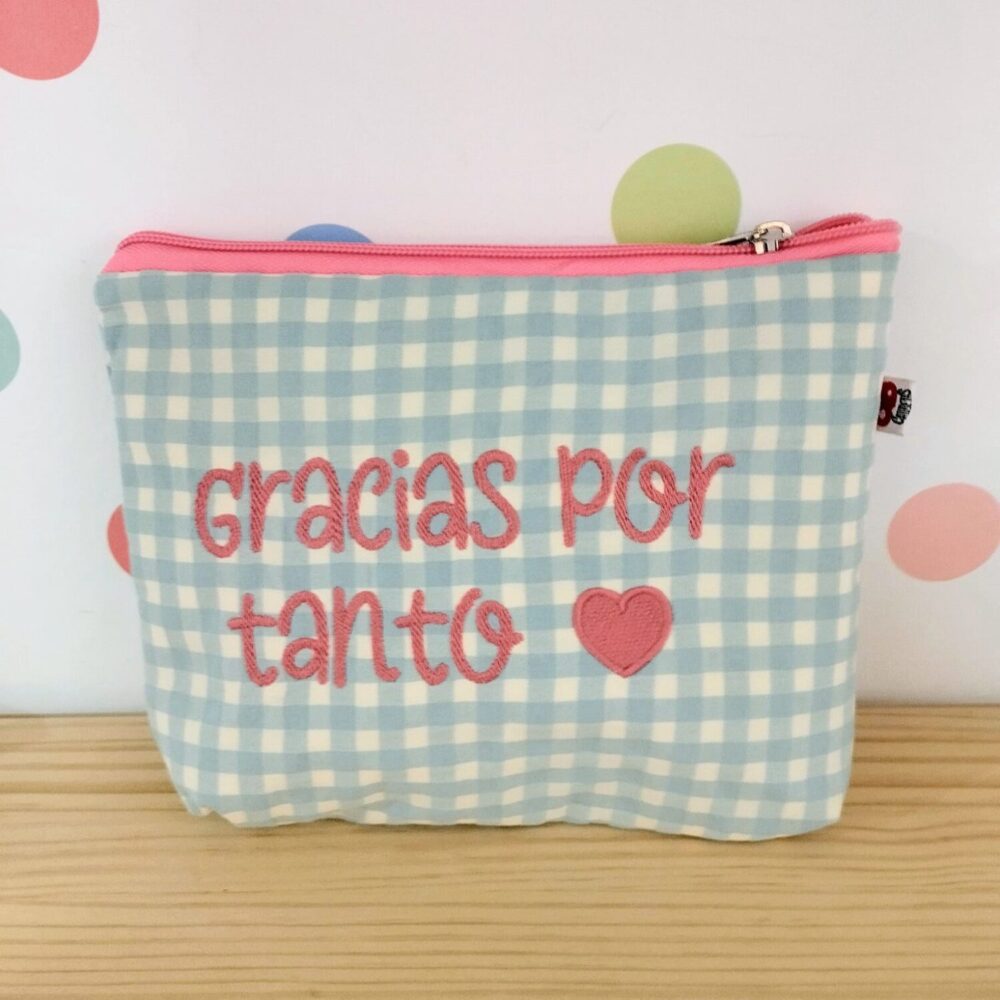 Alternative view of Monedero o Neceser "Gracias por tanto"