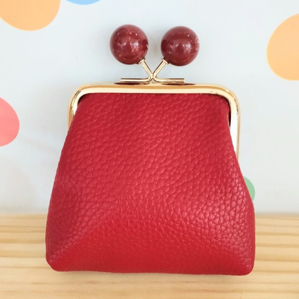 Monedero clip (rojo)