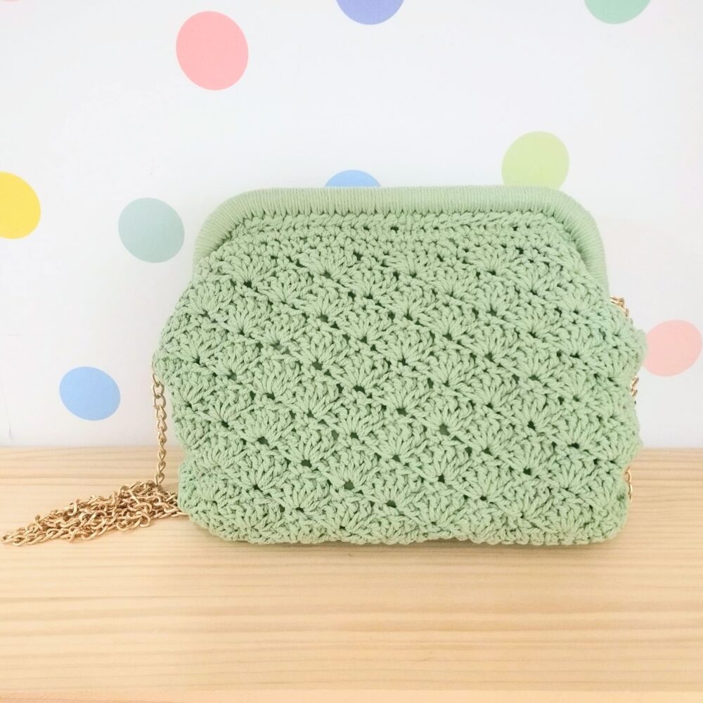 Bolso clutch Ibiza verde