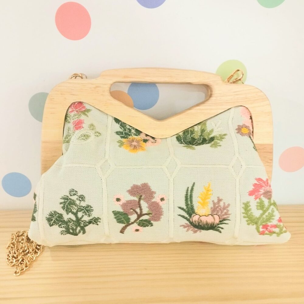 Bolso asa madera Punta Cana (nude)