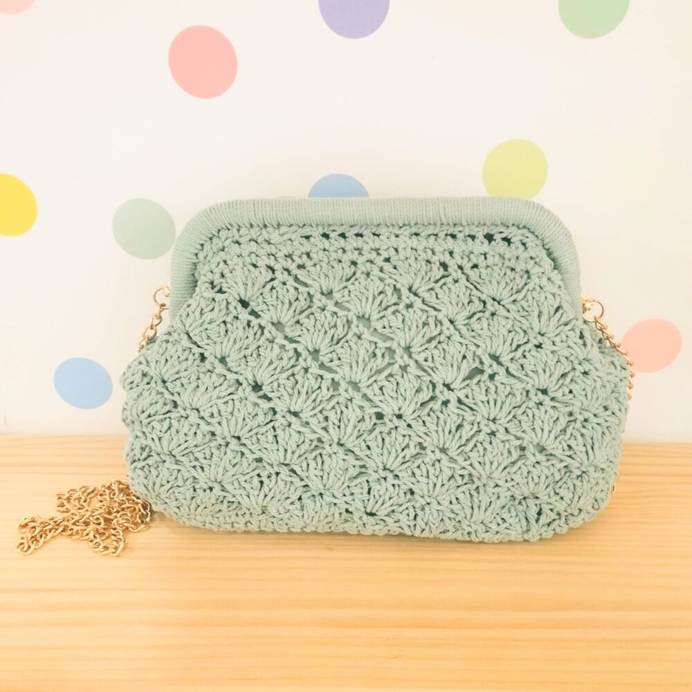 Bolso clutch Ibiza azul