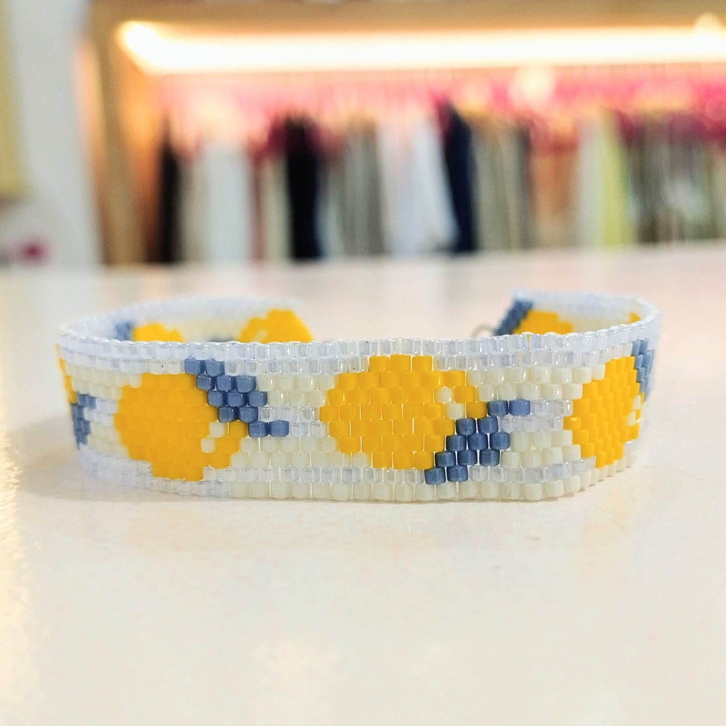 Pulsera limones delica Miyuki - Imagen 2