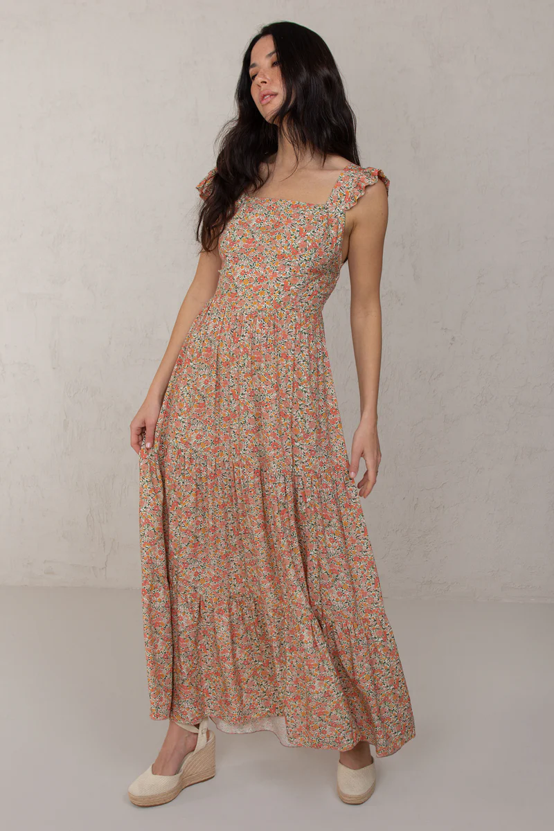 Vestido Lucía flores Liberty - Imagen 5