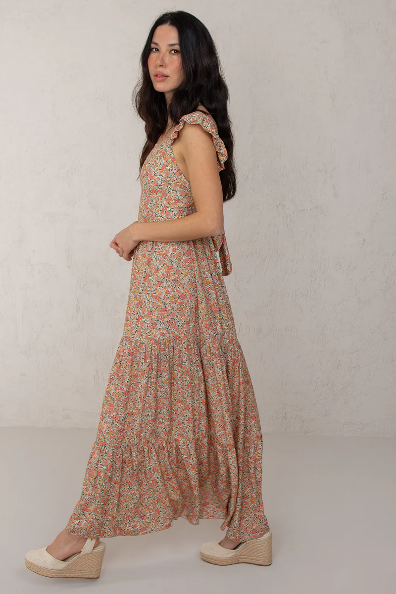 Vestido Lucía flores Liberty - Imagen 4