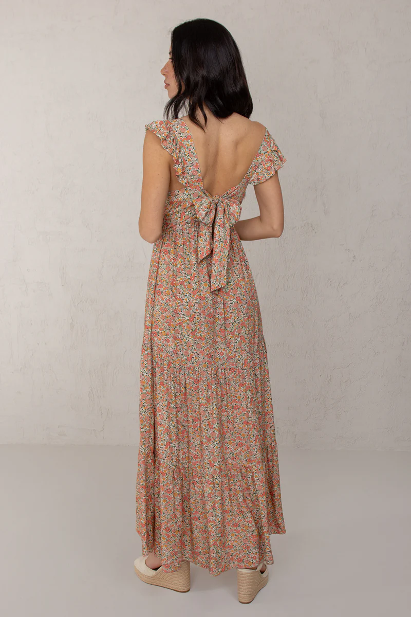 Vestido Lucía flores Liberty - Imagen 3