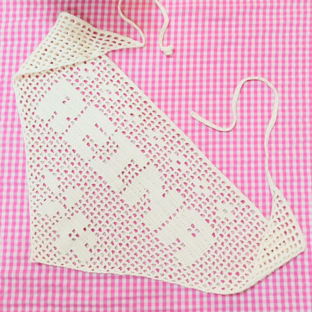 Bandana crochet REINA