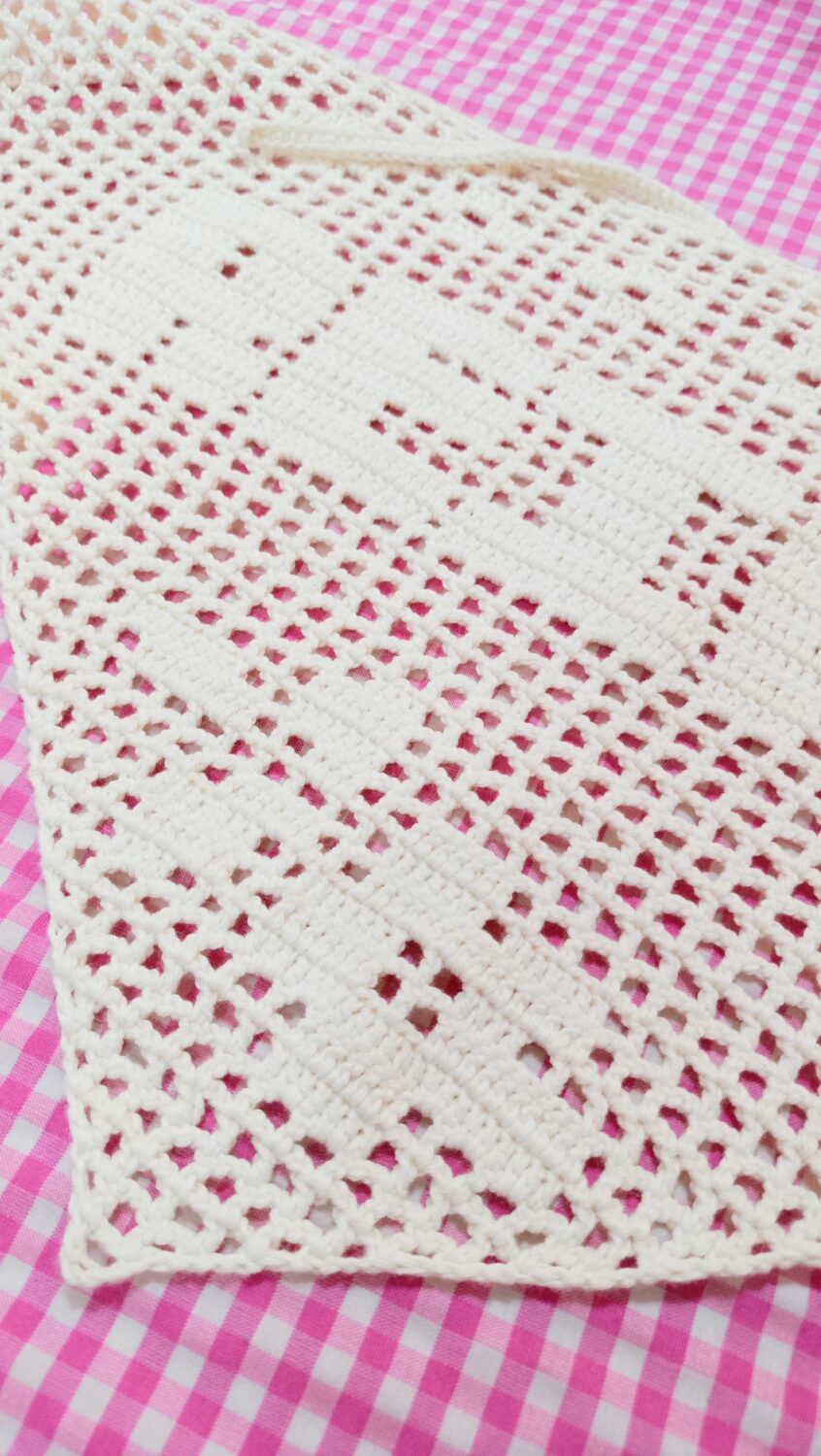 Bandana crochet REINA - Imagen 3