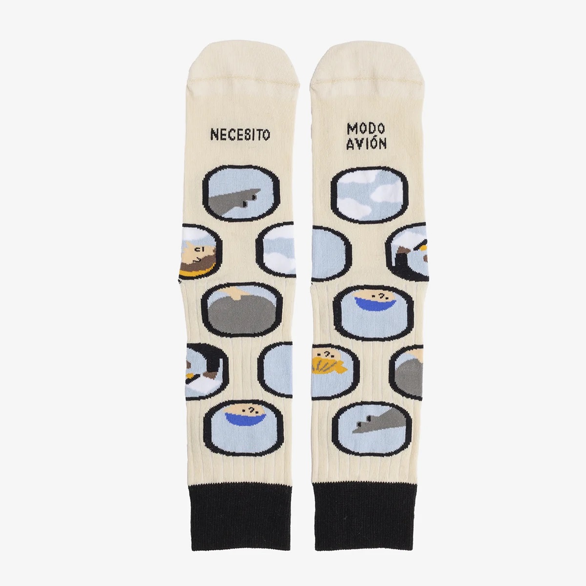 Calcetines "Necesito modo avión" ♡ - Imagen 4