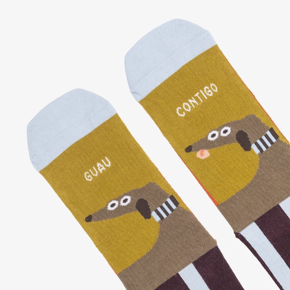 Calcetines "GUAU, contigo" ♡