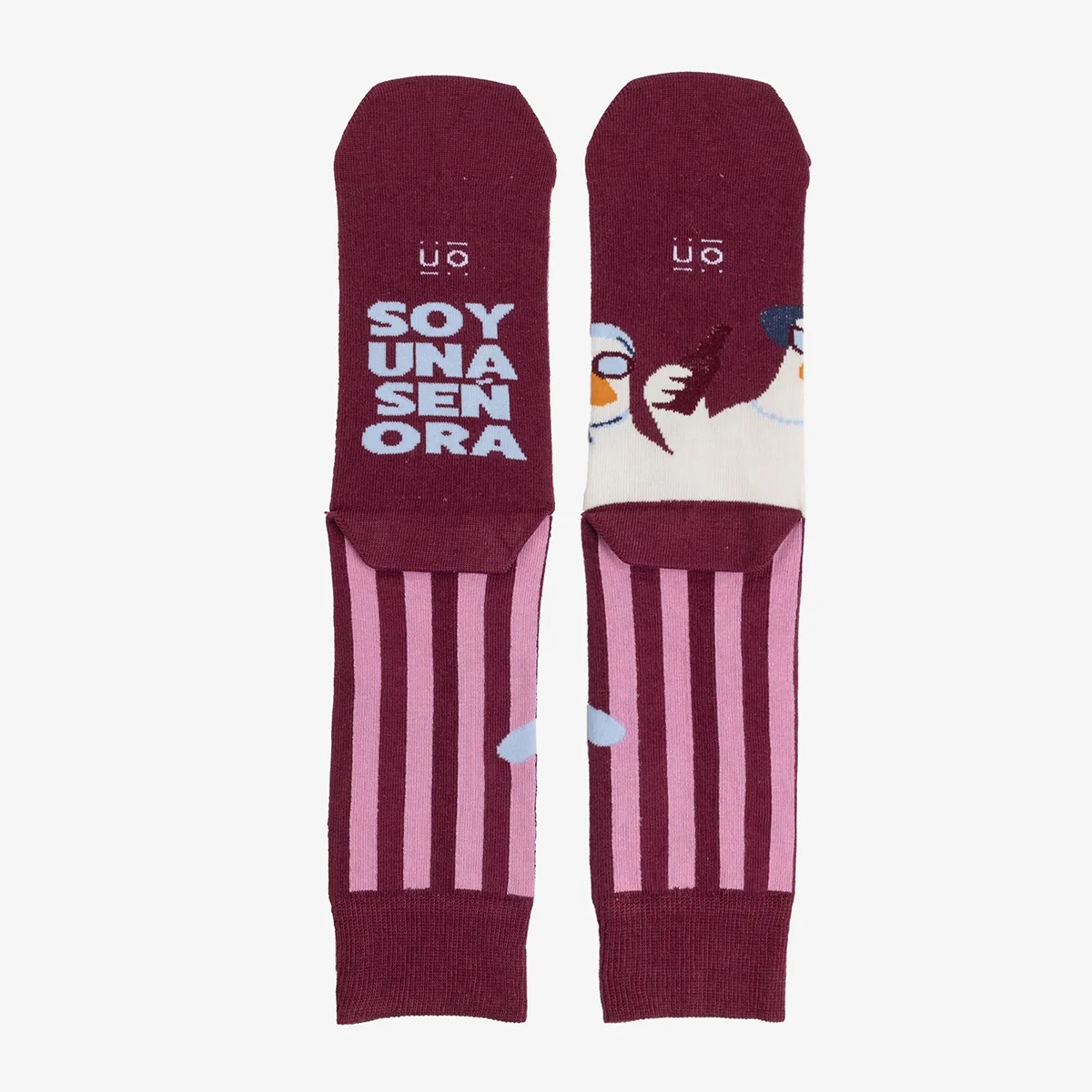 Calcetines "Joven, pero lista para jubilarme" ♡ - Imagen 4