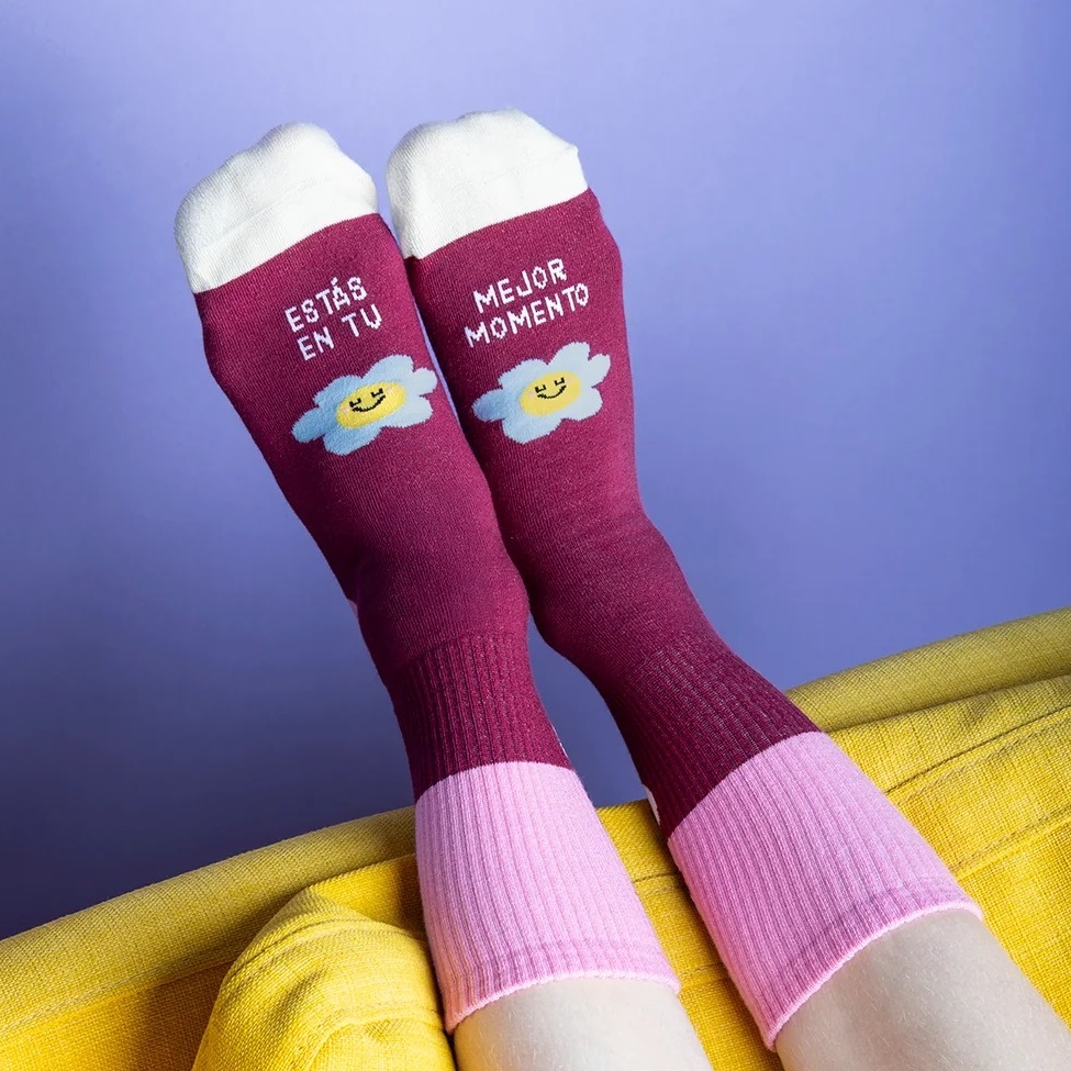 Calcetines "Estás en tu mejor momento" ♡
