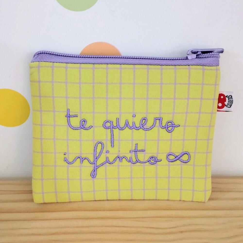 Alternative view of Monedero "Te quiero infinito" (amarillo)