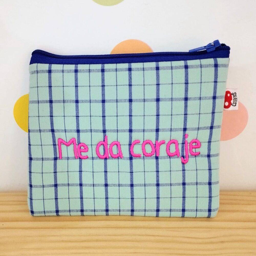 Alternative view of Monedero "Me da coraje" (azul)