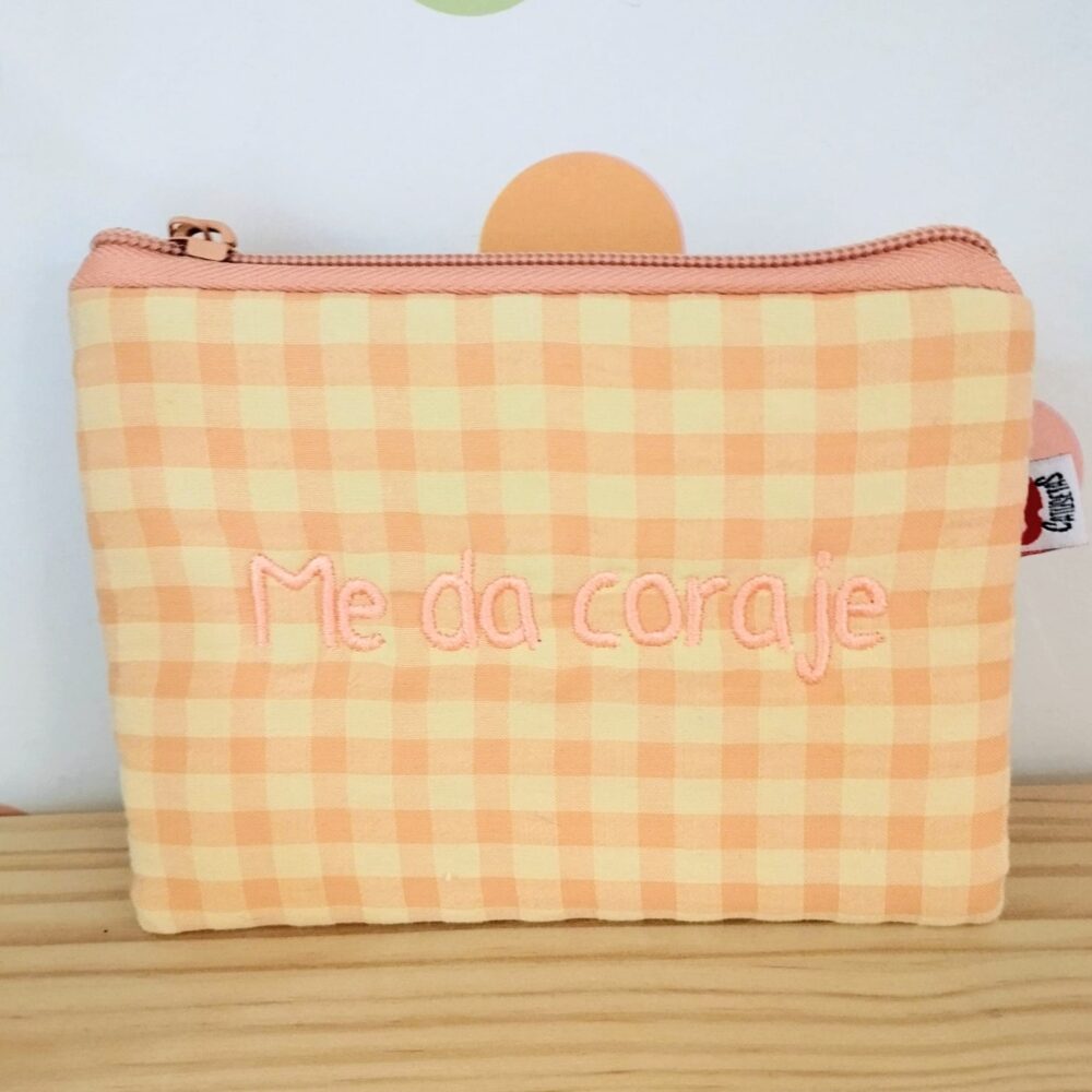 Alternative view of Monedero "Me da coraje" (naranja)